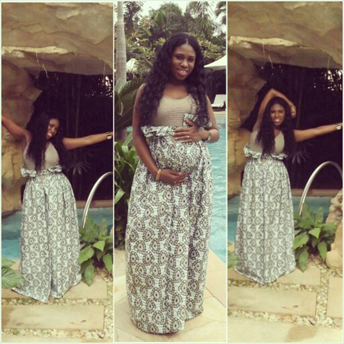 Beautiful ankara styles for cheap pregnant ladies